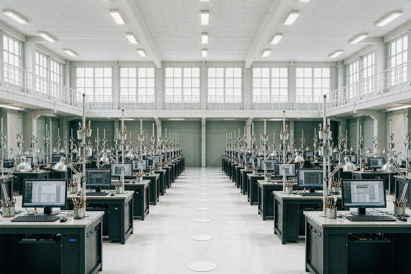 Production floor at DAK Collectibles